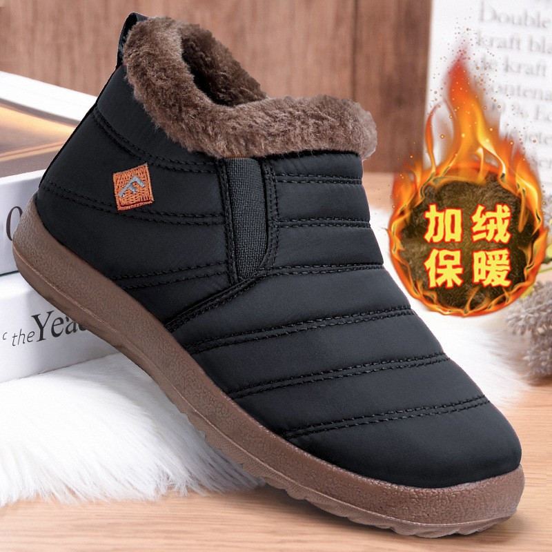 冬季老北京布鞋男士防滑加厚棉鞋