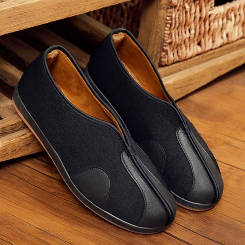 中国风老北京布鞋男防滑保暖棉鞋