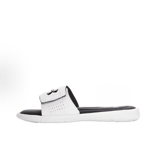 Under Armour Ignite 5 Slides 防滑一字拖鞋男款黑白1287318-100