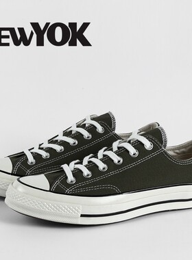 Converse匡威男女鞋1970s三星标低帮休闲鞋海军蓝162064C 162058C