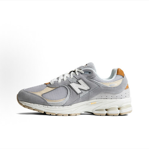 New Balance NB 2002R 复古轻便低帮跑步鞋男款浅灰色M2002RSB