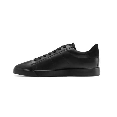ECCO爱步Street LITE二层牛皮低帮休闲板鞋男款黑色52130451052