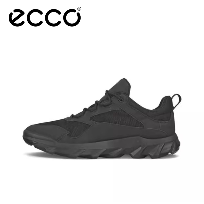 ECCO爱步防水复古跑鞋
