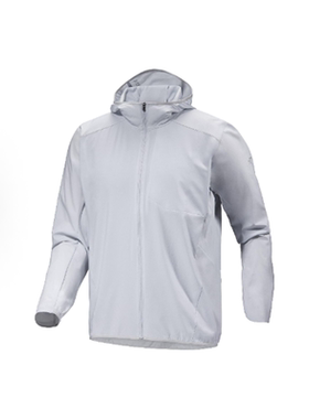 Arcteryx始祖鸟Sima系列拉链连帽UPF 40+风壳工装夹克 X000006592