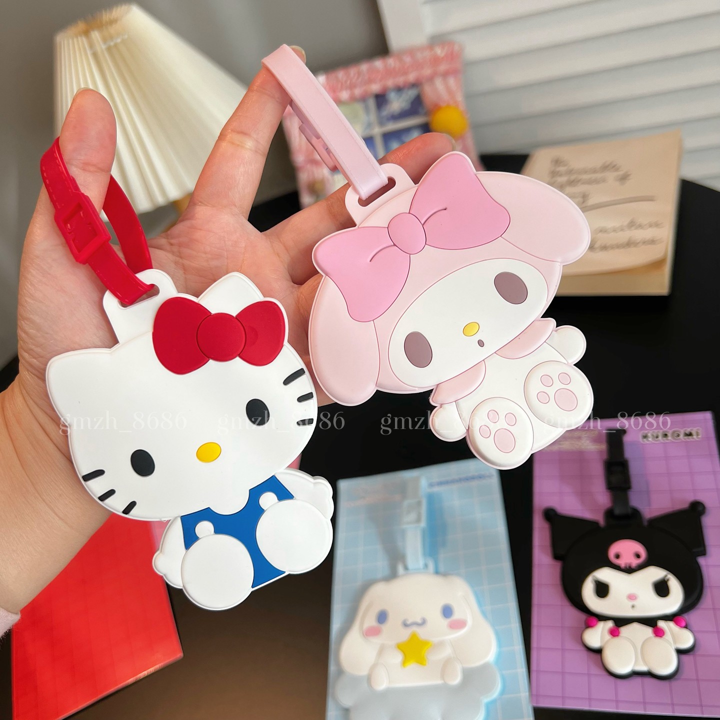 可爱兔子可挂式托运旅行箱挂牌