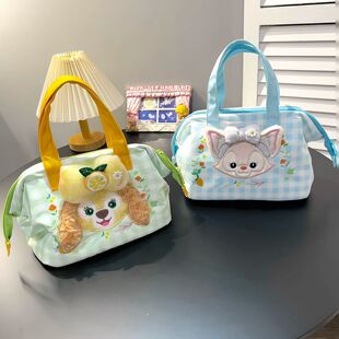 包邮】日系可爱卡通少女心保温保冷便当包铝箔带饭袋午餐包手提袋