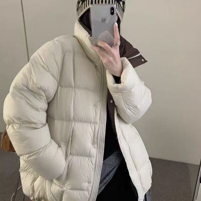 【云暖泡芙】新国标90白鸭绒高品质轻盈百搭保暖羽绒服外套#9911