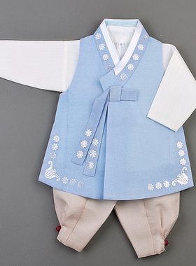 （租赁）周岁韩服 韩式韩服 朝鲜族服饰 租赁 1岁韩服租赁