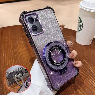 自带镜头膜保护套CPH2699可爱硅胶防摔全包软边5G新款 4G手机壳闪粉渐变套CPH2701创意时尚 Reno13FS 适用OPPO