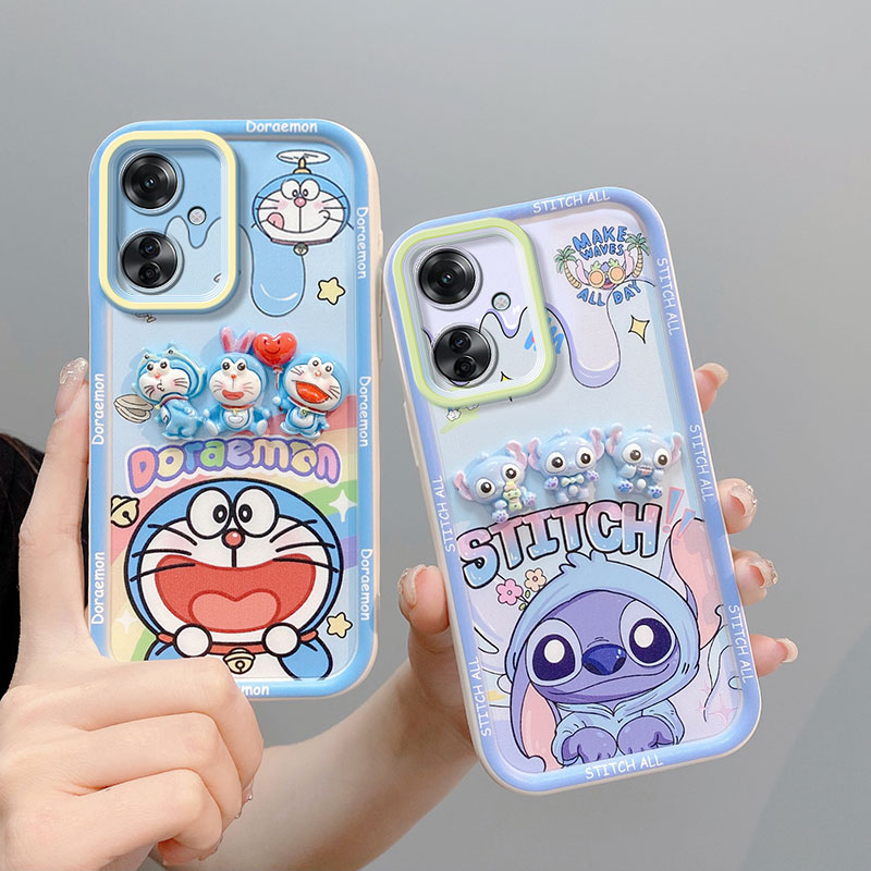 适用OPPO Reno13 5G海外版手机壳硅胶Reno13Pro 5G印度版全包软边CPH2697防摔CPH2689保护套男女卡通个性创意