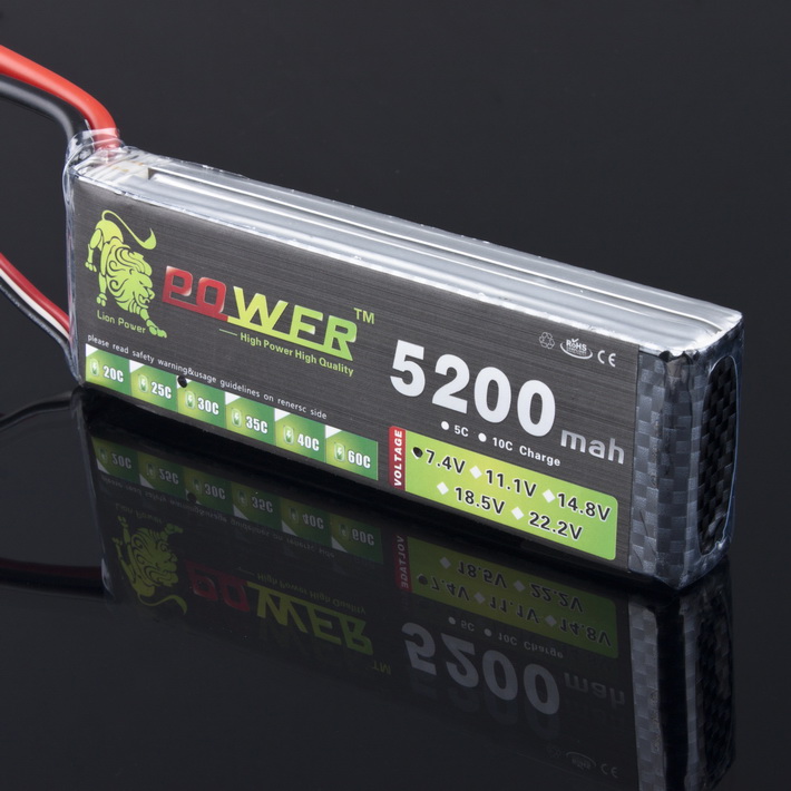 1300/1500/2200/4200/5200mah7.42S/11.1V3S/4S/6S车船航模锂电池