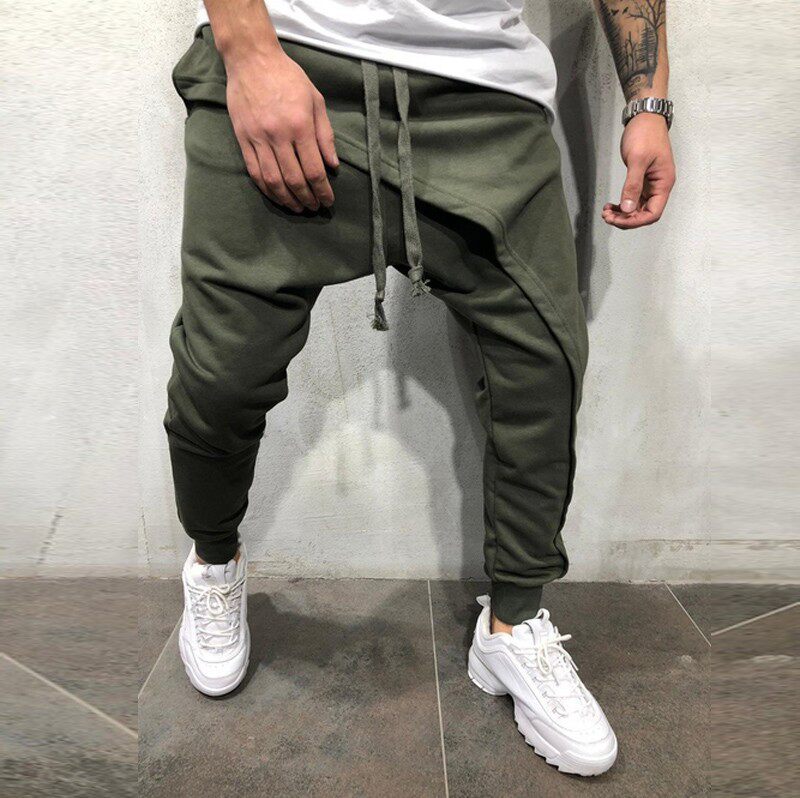 eBay Amazon Stratified Jogging pants Hip hop Jogging pants Self cultivation leisure time Drawstring trousersin the Men's clothing, Casual pants  category - from Buy2taobao.com to provide professional Taobao agent buy service