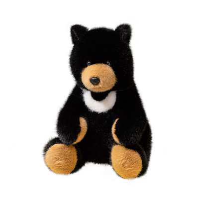 穿越龙仿真棕熊布娃娃大熊