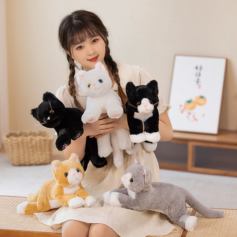 猫咪玩偶公仔可爱仿真