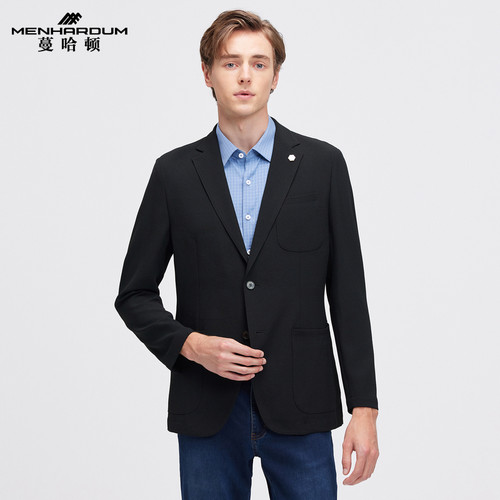 蔓哈顿商务单西便服西装