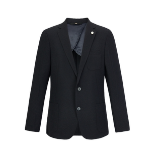 MENHARDUM/蔓哈顿春装新品平驳领单西便服商务男士西装休闲外套