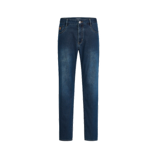 MENHARDUM/蔓哈顿夏装新品时尚男装牛仔裤棉混纺合体水洗牛仔长裤