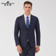 绵羊毛桑蚕丝混纺西服男A版 高品质西装 蔓哈顿秋冬新品 MENHARDUM