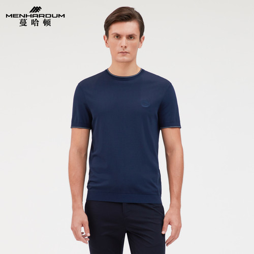 针织短袖T恤时尚百搭高品质