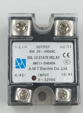 质保一年包邮艾米特固态继电器 AMT11-D4840A 可控硅模块SSR-40DA