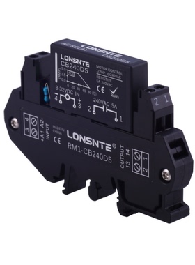 LONSNTE蓝石固态继电器RM1-CB240D3 代替DRA1-MP240D3 RP1A23D3M1