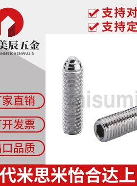 不锈钢加长型轻载型球头柱塞 BSML3/4/5/6/8/10/12 BMSL系列