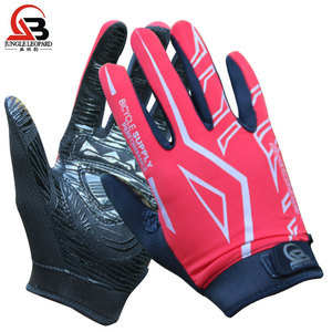 丛林豹 户外登山手套 全指防滑保暖手套 户外运动透气