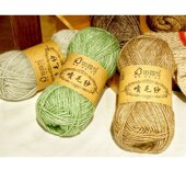 如意鸟喷毛纱毛线手工编织毛衣线中粗宝宝线棉线DIY钩帽子围巾线