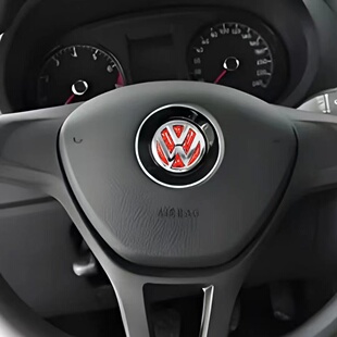 大众ID.3速腾 探影威然 探岳高尔夫 汽车方向盘标碳纤维装饰帖
