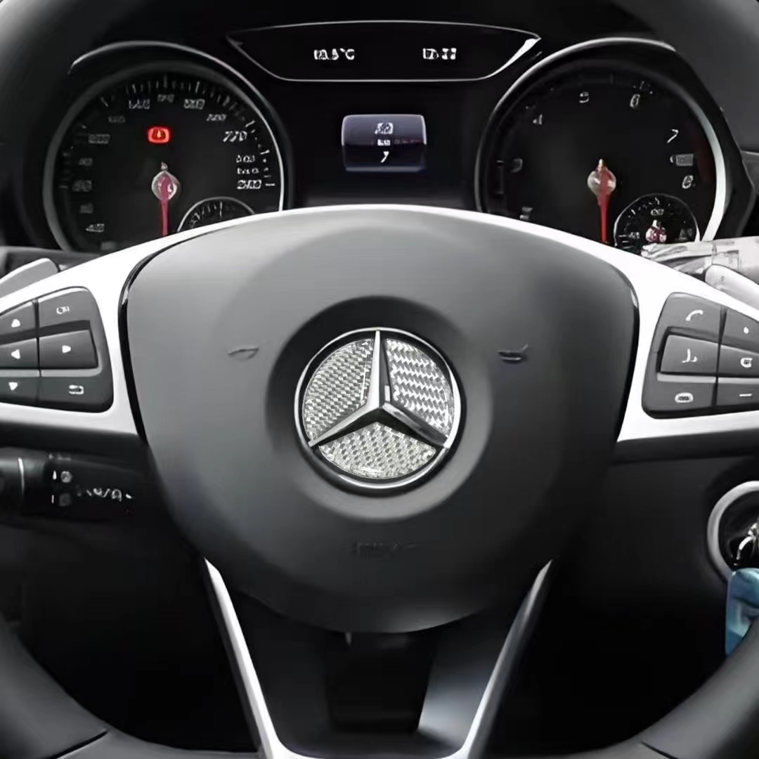 改装方向盘贴E级碳纤维