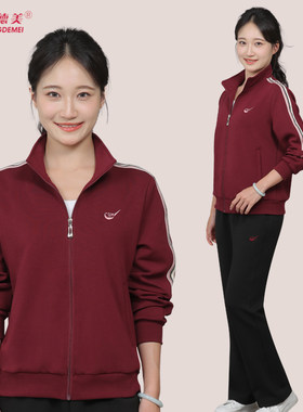 中老年运动服女运动套装