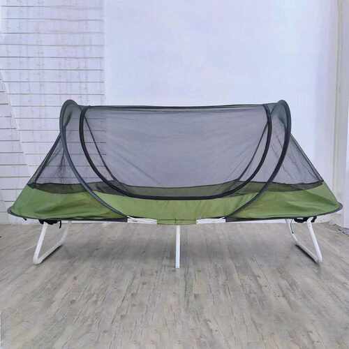 便携式可收纳折叠床蚊帐速开帐篷
