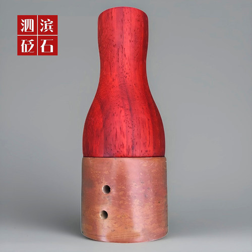 泗滨砭石艾灸罐刮痧一体杯面部家用手持泗水天然砭石扶阳灸通阳罐