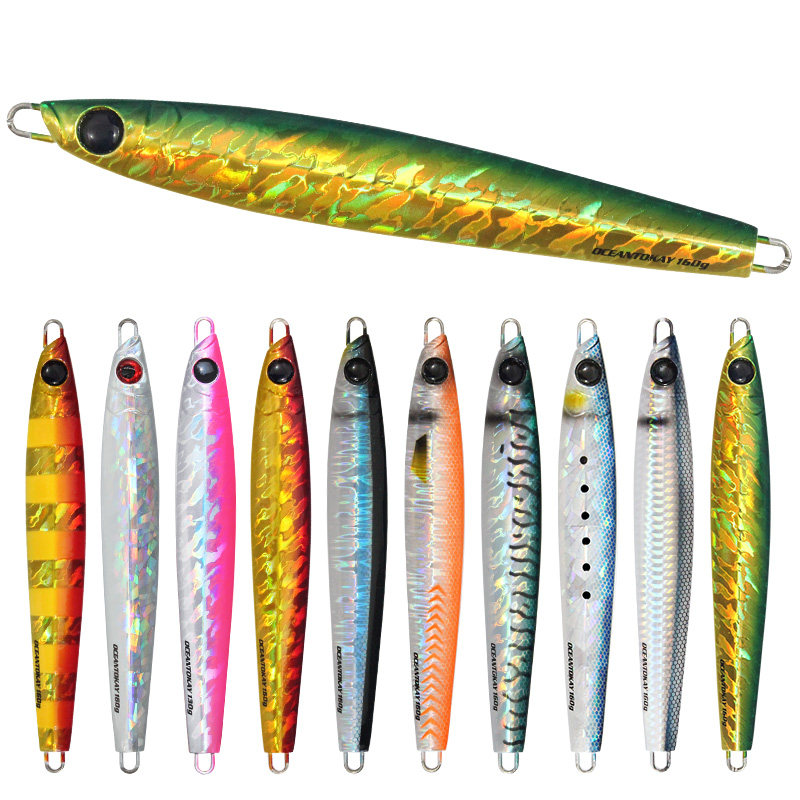 海钓速沉慢摇快抽铁板饵带UV80g100g130g160g鲅鱼炮弹金枪章红饵,户外/登山/野营/旅行用品,路亚饵,淘宝优惠券,粉丝福利购,淘宝优惠卷