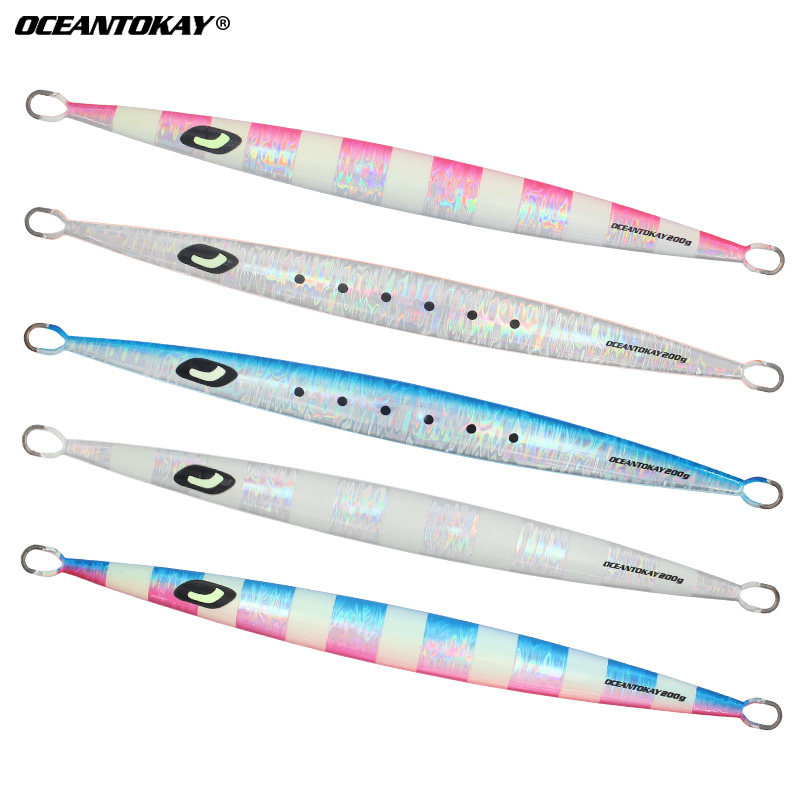 金属路亚饵GJ-125条纹彩虹