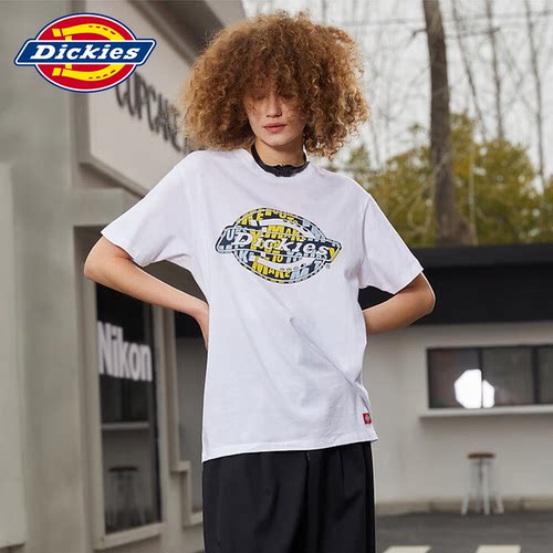 Dickies涂鸦大logo全棉圆领短袖