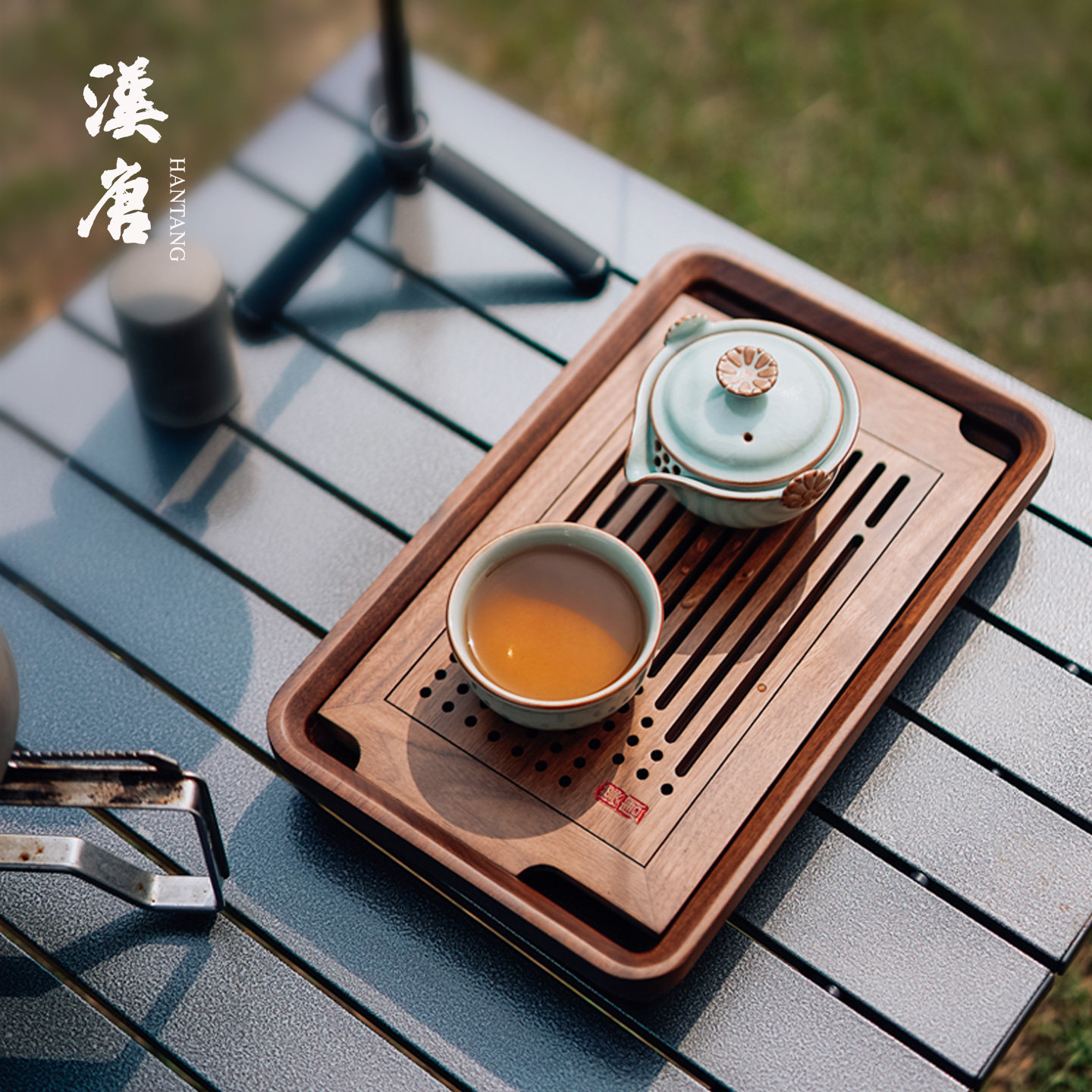 汉唐旅行茶盘户外茶海干泡台托盘图片