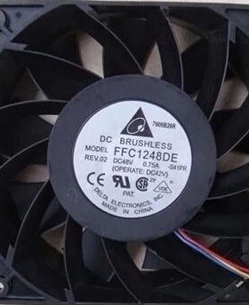 原装台达风扇 风机 FFC1248DE 1238 48V 超大风量 轴流风机