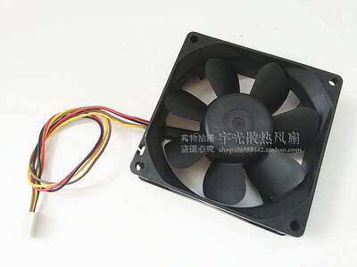 正品8025 9AH0812P4H03 12V 0.11A 8CM厘米双滚珠静音机箱PWM风扇