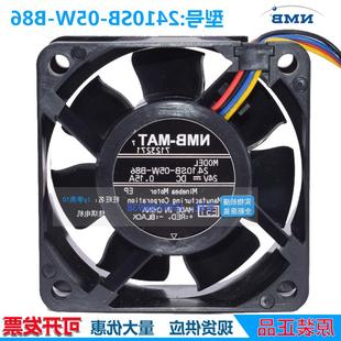日本 24V 0.15A 2410SB 6CM B86 6025 4线变频器散热风扇 05W