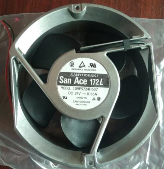 109E5724H507 原装日本全新正品 DC24V 0.58A 172*150*51MM 风扇