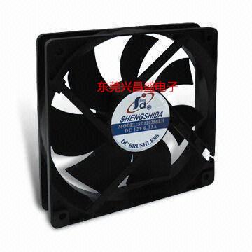 厂家直销科燊12cm12025  5v 12V 滚珠机箱设备散热风扇