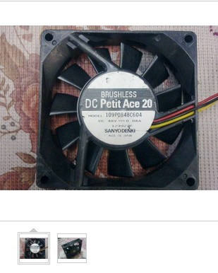 双滚珠轴承散热风扇