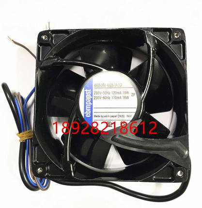 12CM 230V德国风机  4650N/4656N/4658N/4558N/4650N-465