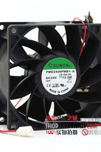 正品全新SUNON PMD2409PMB1-A 9038 24V 12.2W 施耐德ATV71变频器