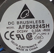 原装台达AFB0824SH 80258厘米/CM 24V 0.33A带测速报警变频器风扇