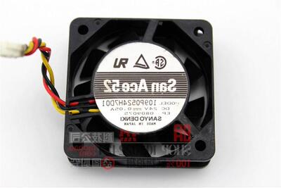 109P0524H7D01 24V 0.05A 原装日本 52*52*15MM设备风扇
