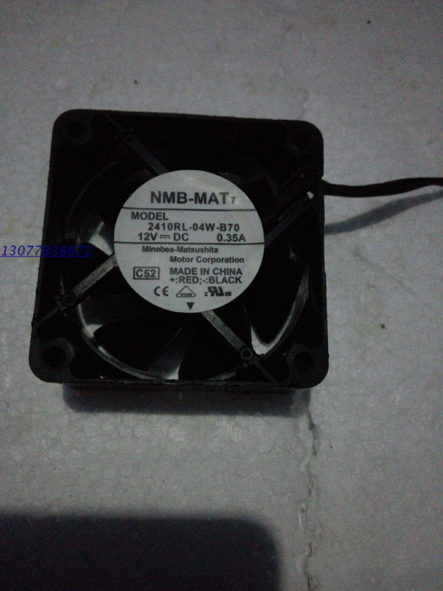 原装NMB 2410RL-04W-B70 工控变频器 散热风扇 24V 6025 6CM