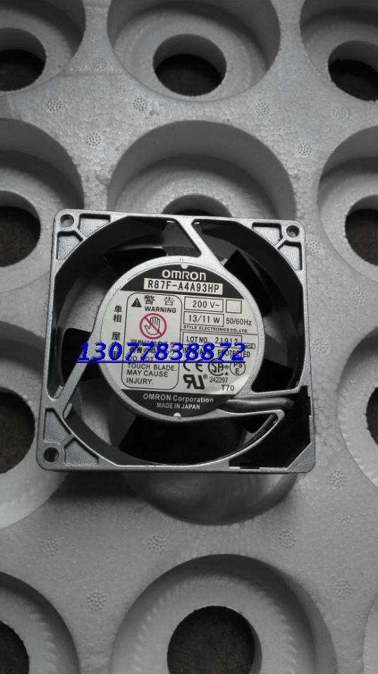 AC风扇 R87F-A4A93HP FAN AC AXIAL 200V 92X92 HI SPEED