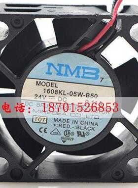 全新美蓓亚 4020 DC24V 0.11A 1608KL-05W-B50 4CM 变频器风扇
